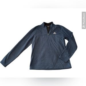 Adidas 1/4 zip pullover top.